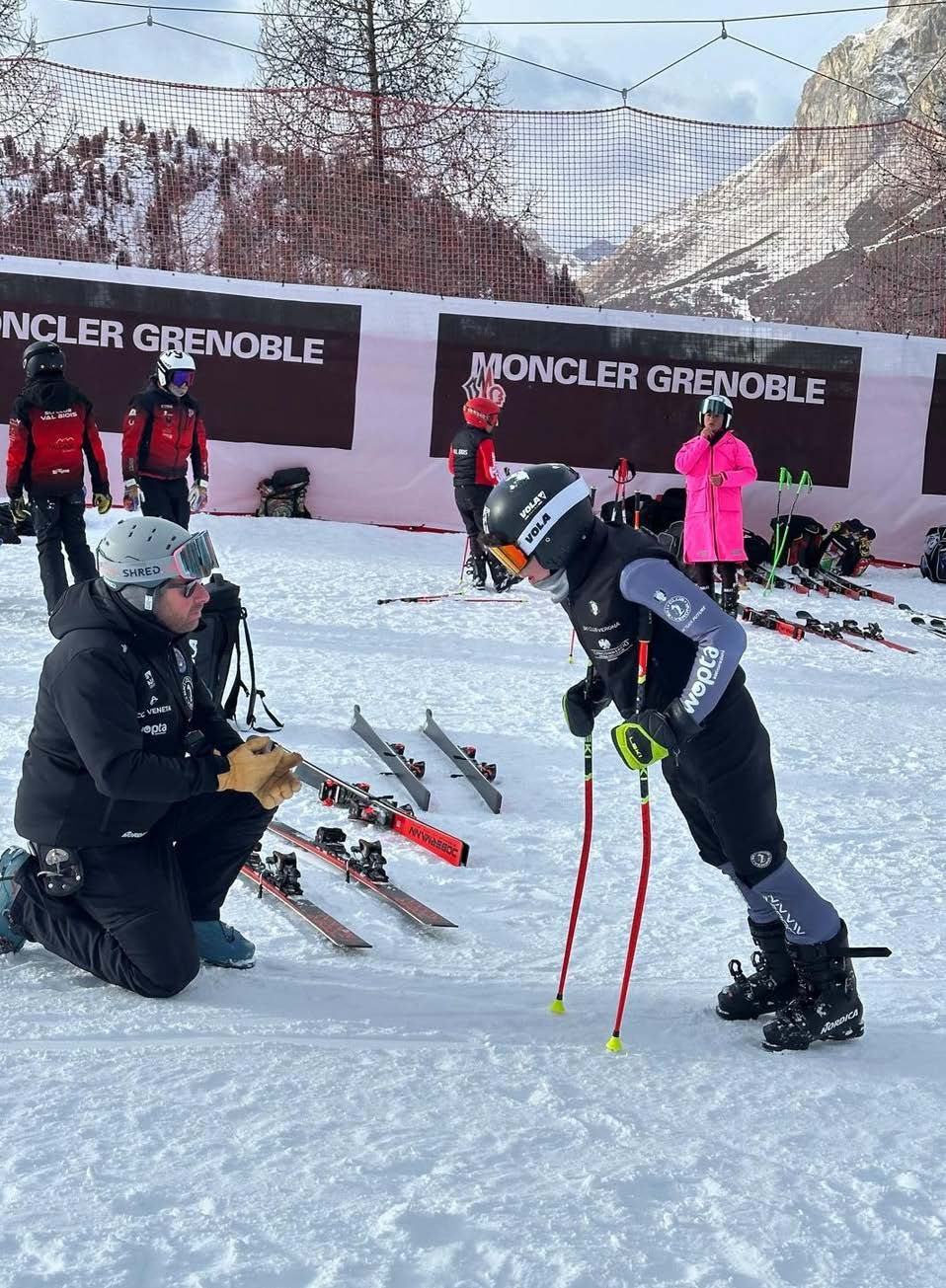 Allenatore e atleta di Ski Team Future